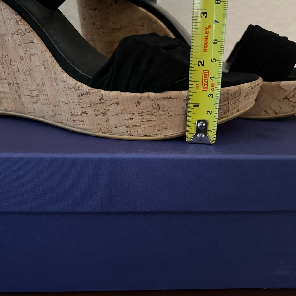😍 STUART WEITZMAN Wedge Sandals 😍 - Picture 6 of 8